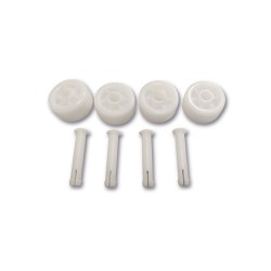 Kit ruedas limpiafondos manual