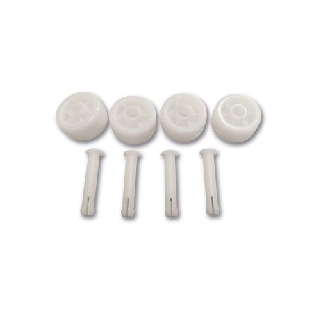 Kit ruedas limpiafondos manual