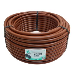 Rollo tubería goteo marrón 13x16 mm